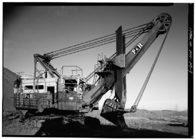 Abandoned shovel