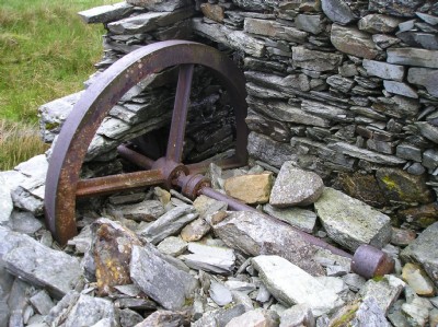 Wheel and shaft