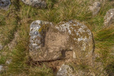 Unexplained Stone, Merrivale Blowing House