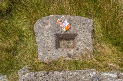 Detail of the Mould Stone, Merrivale Blowing House