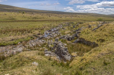 Overview of the Merrivale Blowing House and Stamps