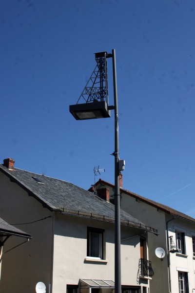 Street Lamp in Messeix Village
