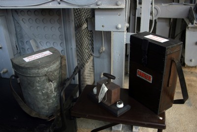 Shotfirer, Detonator Box and Explosives Box at Puits Saint Louis, Mine de Messeix, Auvergne