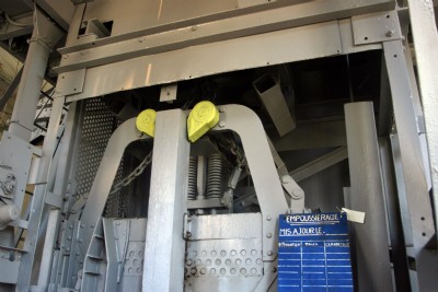 Shaft Guiders and Cage Suspension Gear at Puits Saint Louis, Mine de Messeix, Auvergne
