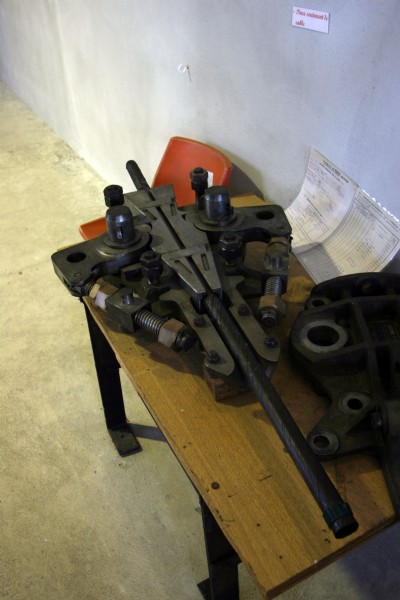 Shaft Rope Clamp at Puits Saint Louis, Mine de Messeix, Auvergne