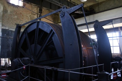 Winder Drum at Puits Saint Louis, Mine de Messeix, Auvergne
