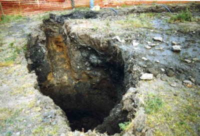 Middle Hill Colliery Shaft 1999