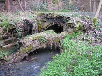 bridge close to end of tub line
