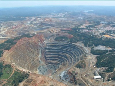 Aerial View of Minas de Rio Tinto