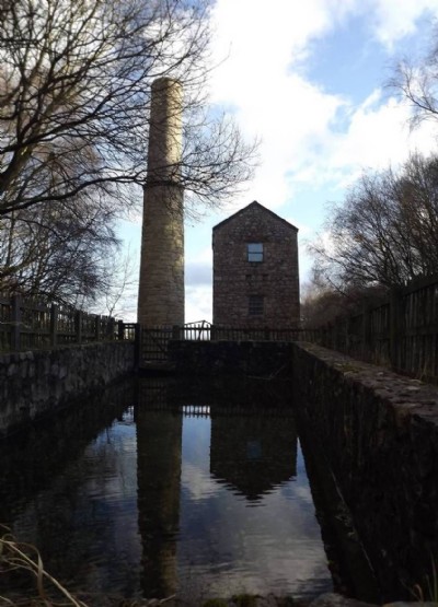 Meadow Shaft Engine House Reflection