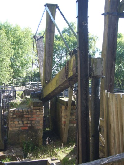Meadows Shaft Area: June 2006. Site at its best.