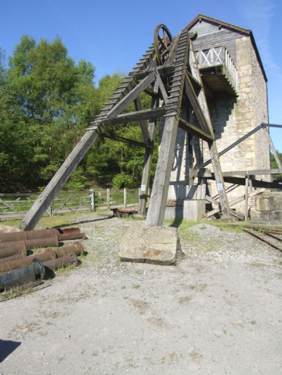 Meadows Shaft Area: June 2006. Site at its best.