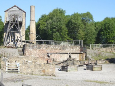 Meadows Shaft Area: June 2006. Site at its best.