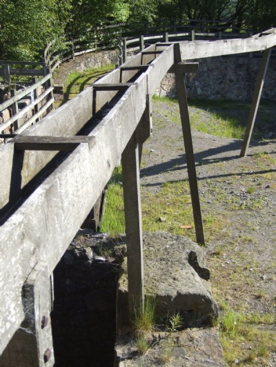 Meadows Shaft Area: June 2006. Site at its best.