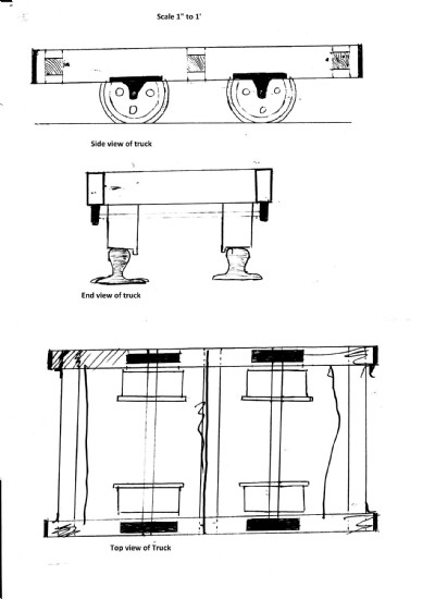 1:12 Scale of Slate car frame
