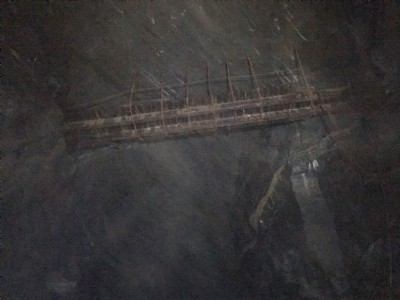 View of bridge of death from level 3