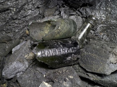 Broken bottles