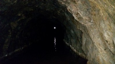 flooded tunnel
