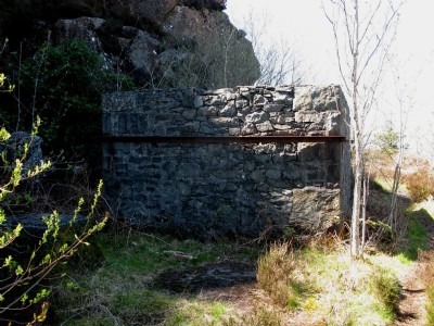 Mystery building near drumhouse