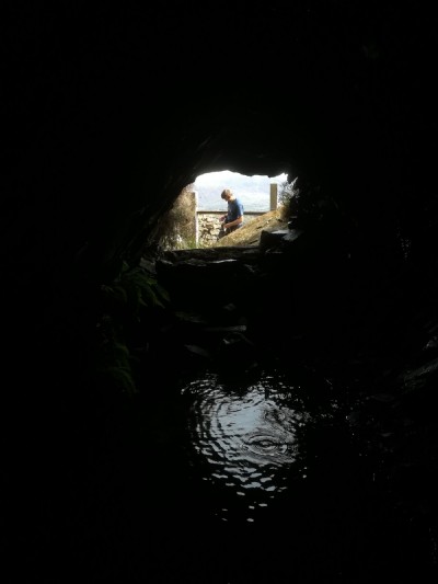 Flooded adit entrance