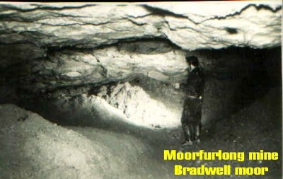 Moorfurlong Mine - Bradwell Moor (photo 1952 by Trogladike))