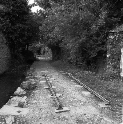 Incline from the Tavistock canal 1977