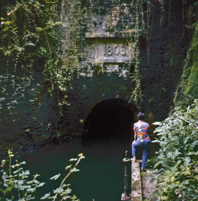 Tavistock Canal tunnel East portal 1972