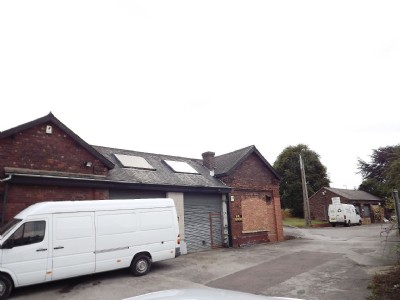 Former garage and repairs