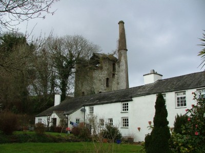 New Consol (Wheal Martha)- Broadgate Shaft & mine cottages