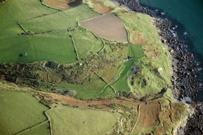 Aerial view of Nant y Gadwen western end