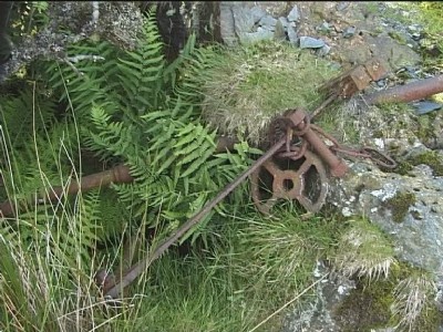 Pulley and counter weight
