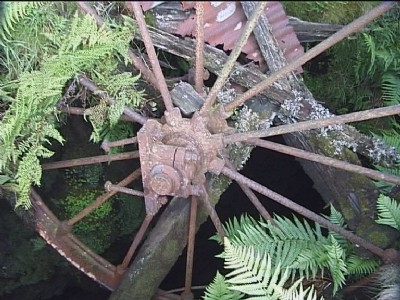 Sheave Wheel and timber frame