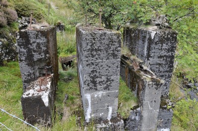 Foundations by Engine Shaft