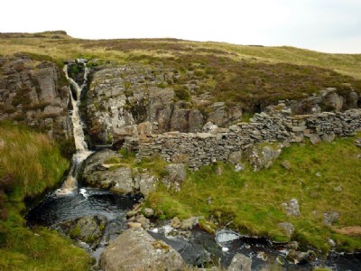 Waterfall and working area