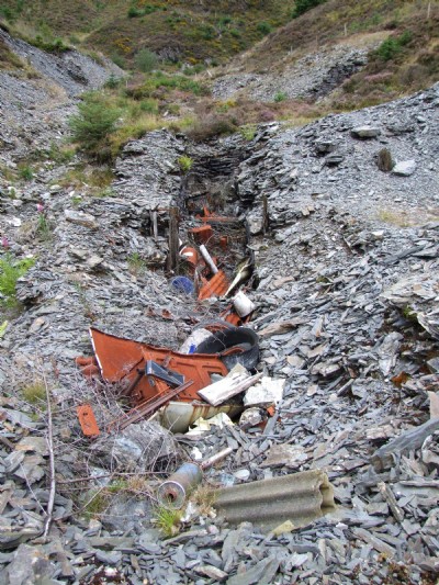 Waterwheel pit
