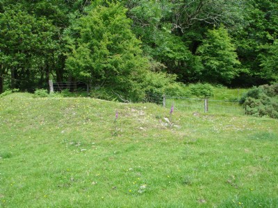 Possible reservoir north of crushing mill
