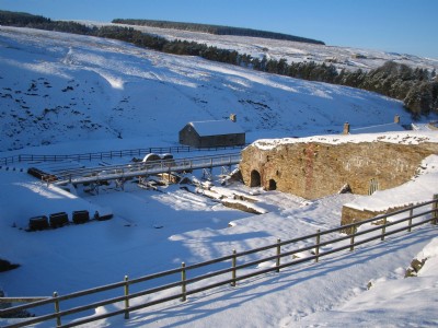 Old Mill under snow