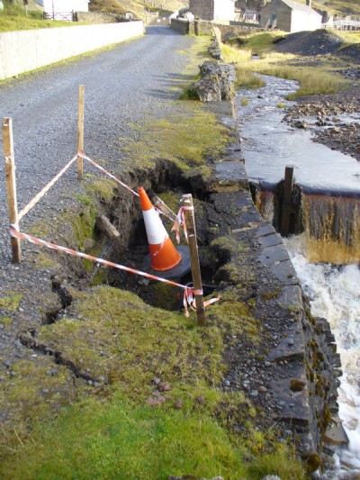 The hole in the road just got bigger