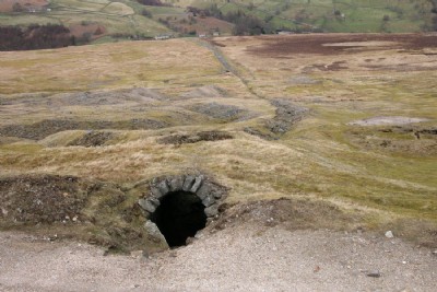 Smelt mill flue