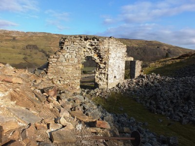 Smelter mill and flue