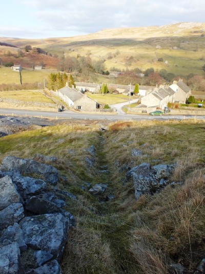 Old leat channel
