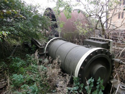 Steam winding engine from Newcraighall Colliery