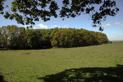 Spoil heap for King and Queen Pits