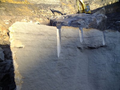Fine grained sandstone