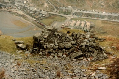 Lower Drumhouse 1980s - From above