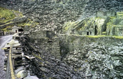 Hollands'' Lower Mill site - The Causeway ca 1975