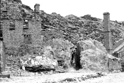 Hollands'' Lower Mill Site - The Cutting ca 1975