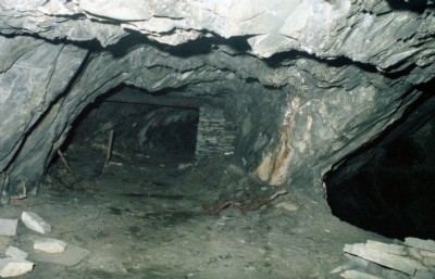 Pipe crossing viewed from the west
