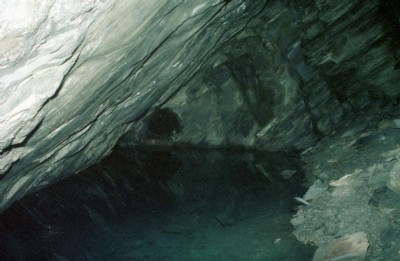 Across old chamber B2