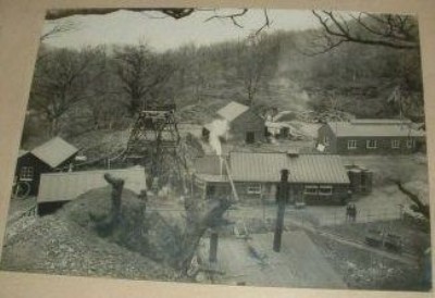 View of the mill and mine